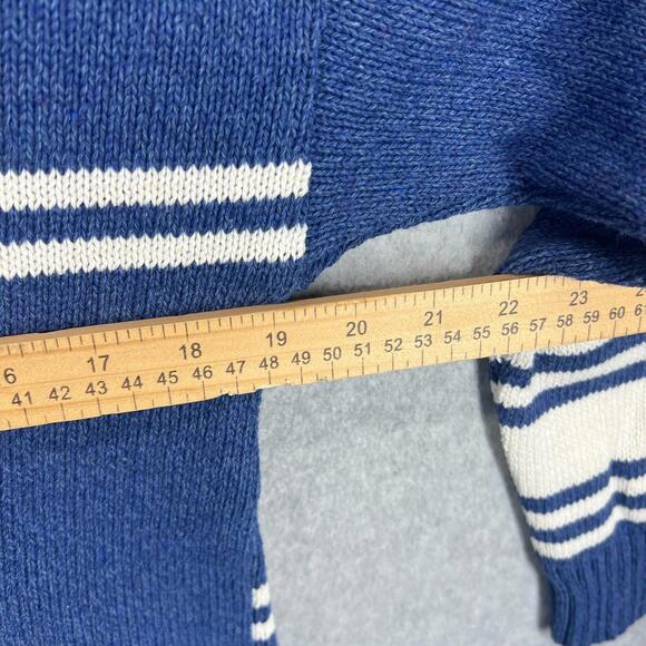 Parkhurst Cotton Country Canada Sweater Womens XS Maple Leaf Pullover Lace-Up - Picture 8 of 9